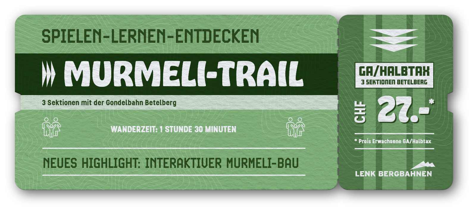 Ticket Murmeli-Trail 3 Sektionen